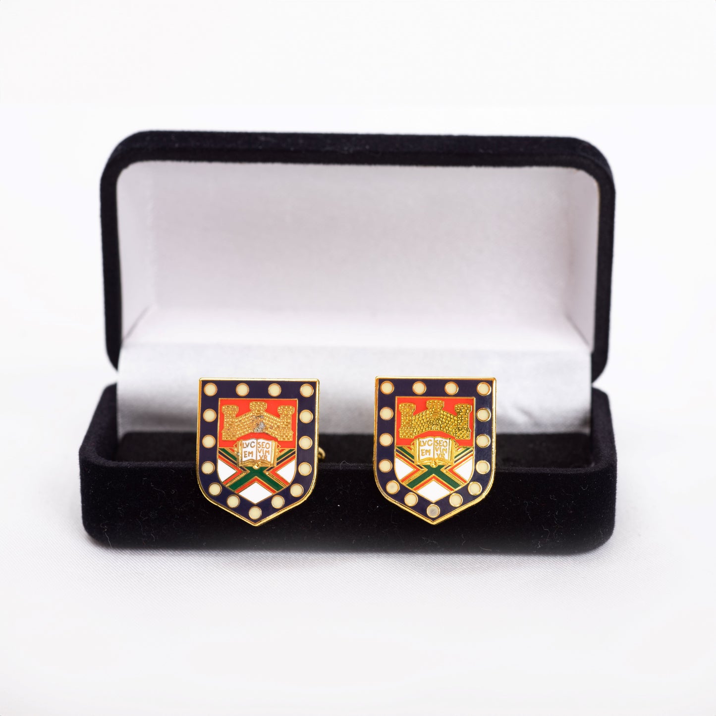 Exeter Full Colour Enamel Cufflinks