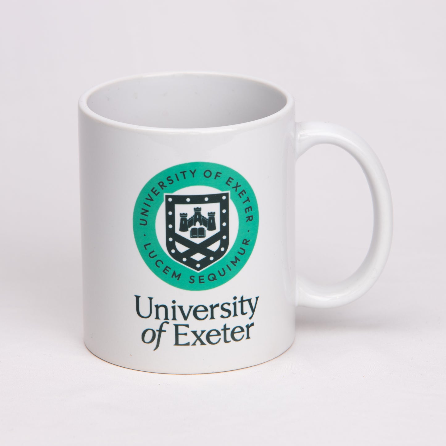 Exeter Logo Mug - White
