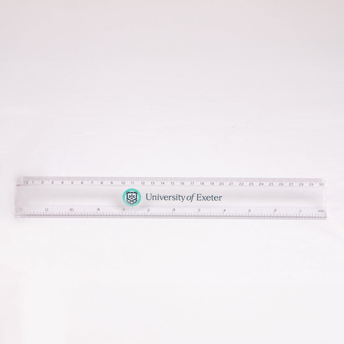 Exeter Logo 30cm Ruler – University of Exeter Merchandise